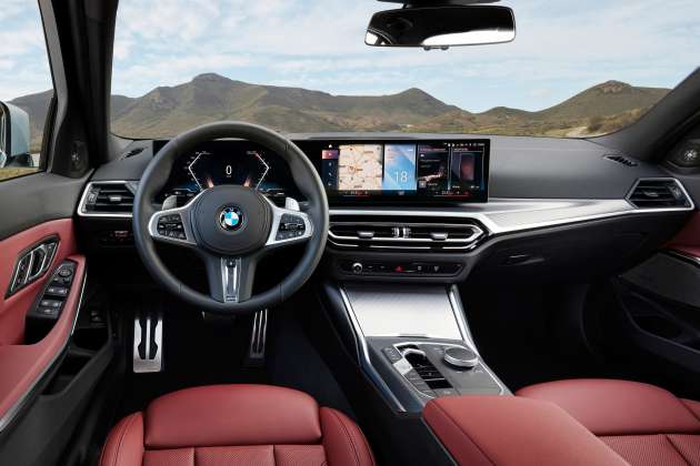 Echtcarbon Interieur-Verkleidung für BMW 3er (G20 / G20 LCI)