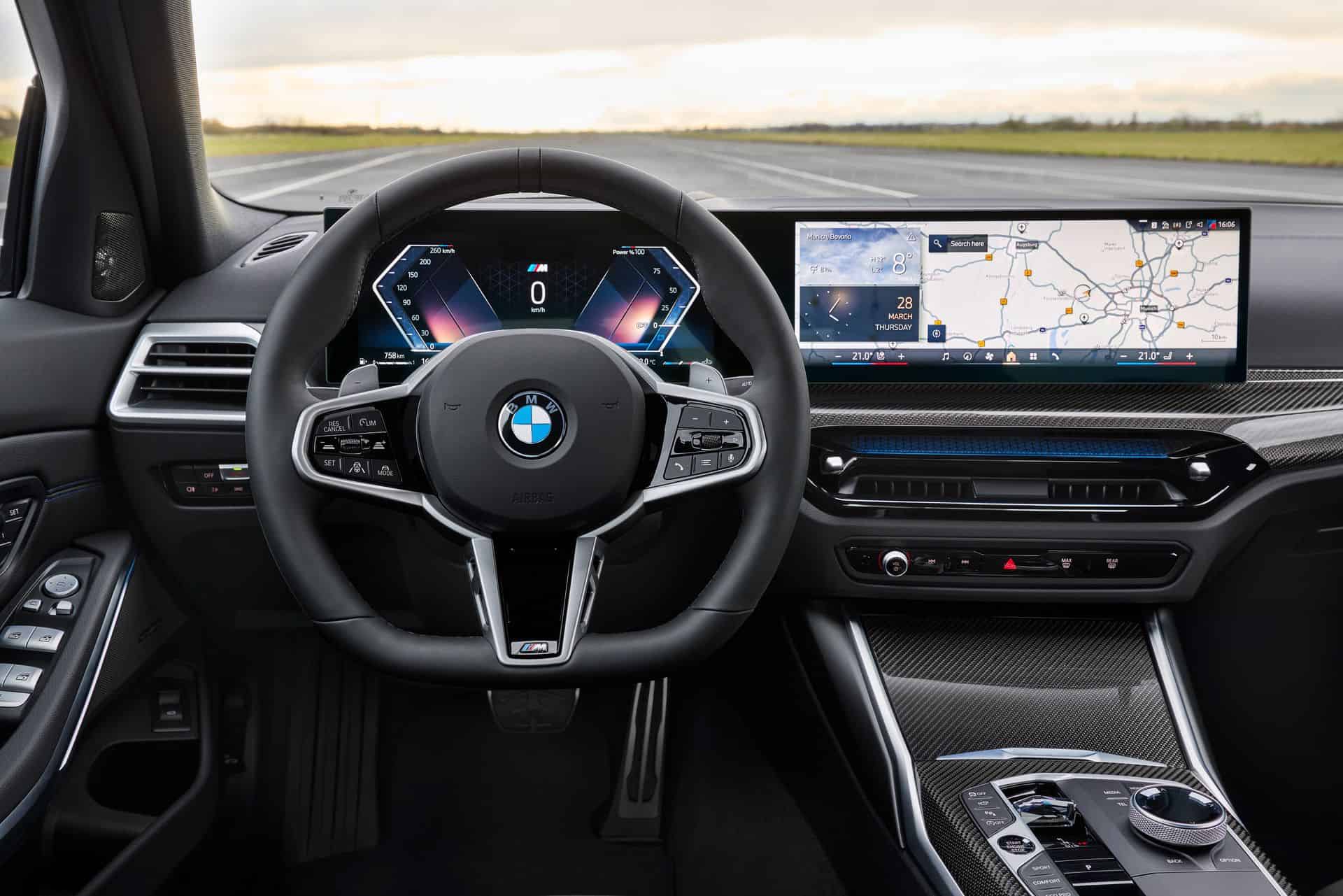 Echtcarbon Interieur-Verkleidung für BMW 3er (G20 / G20 LCI)