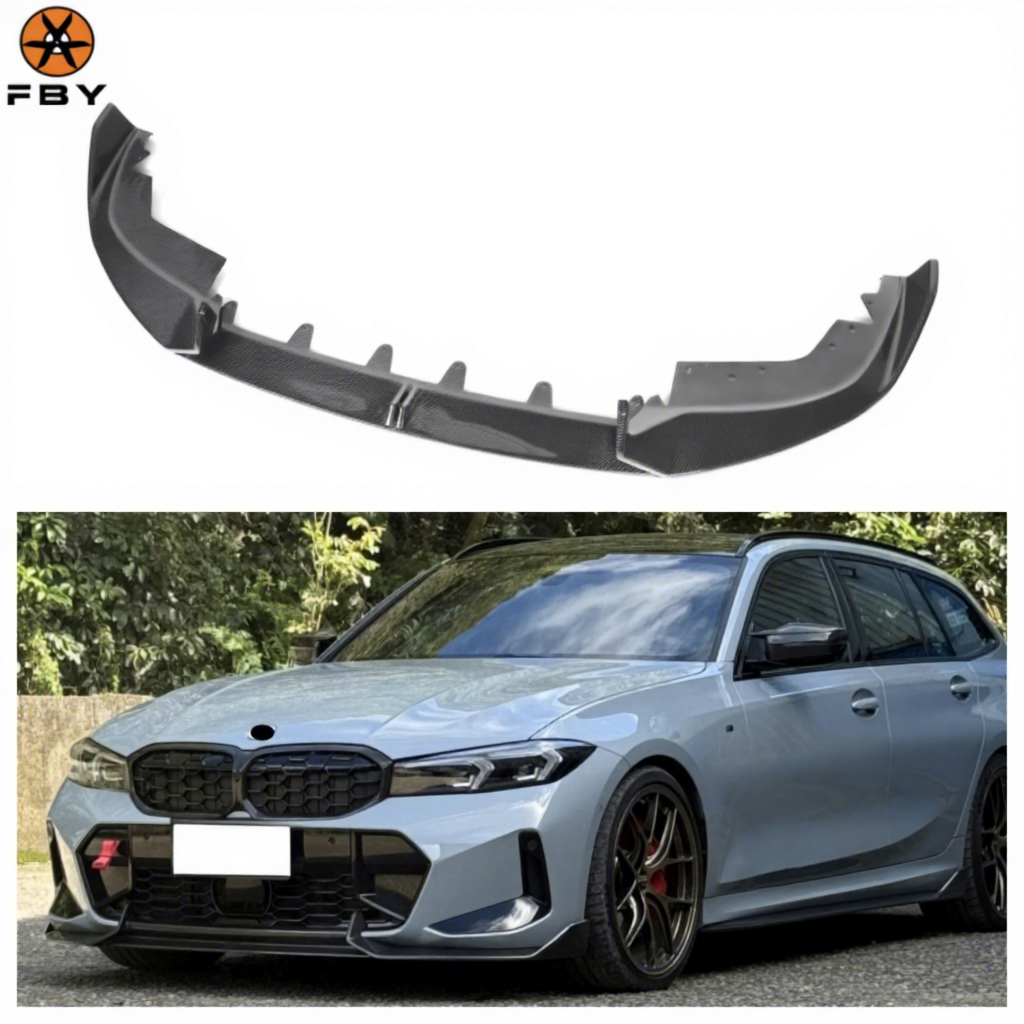 Echtcarbon Frontspoilerlippe für BMW 3er (G20 LCI ab Bj. 2022)