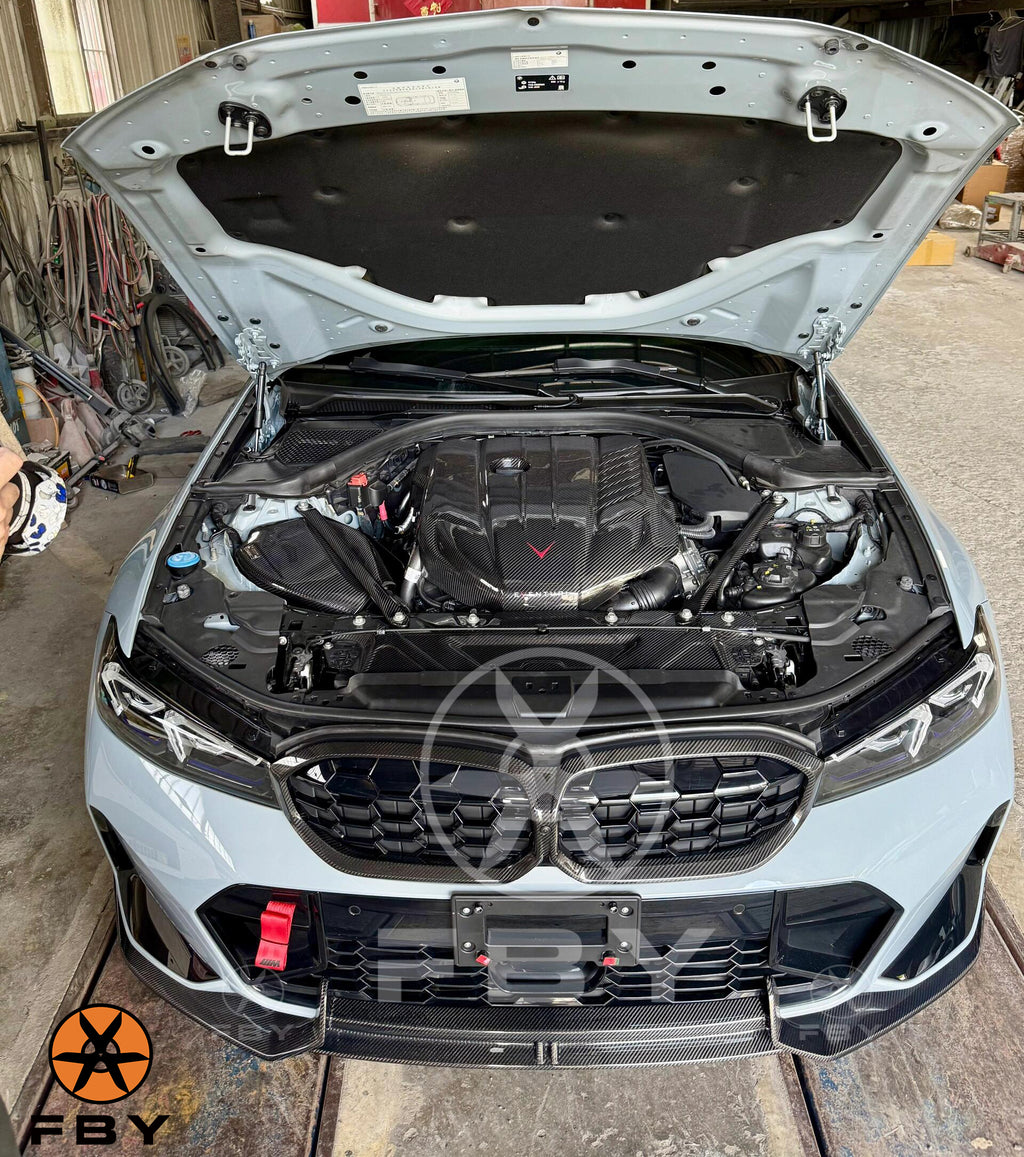 Echtcarbon Frontspoilerlippe für BMW 3er (G20 LCI ab Bj. 2022)