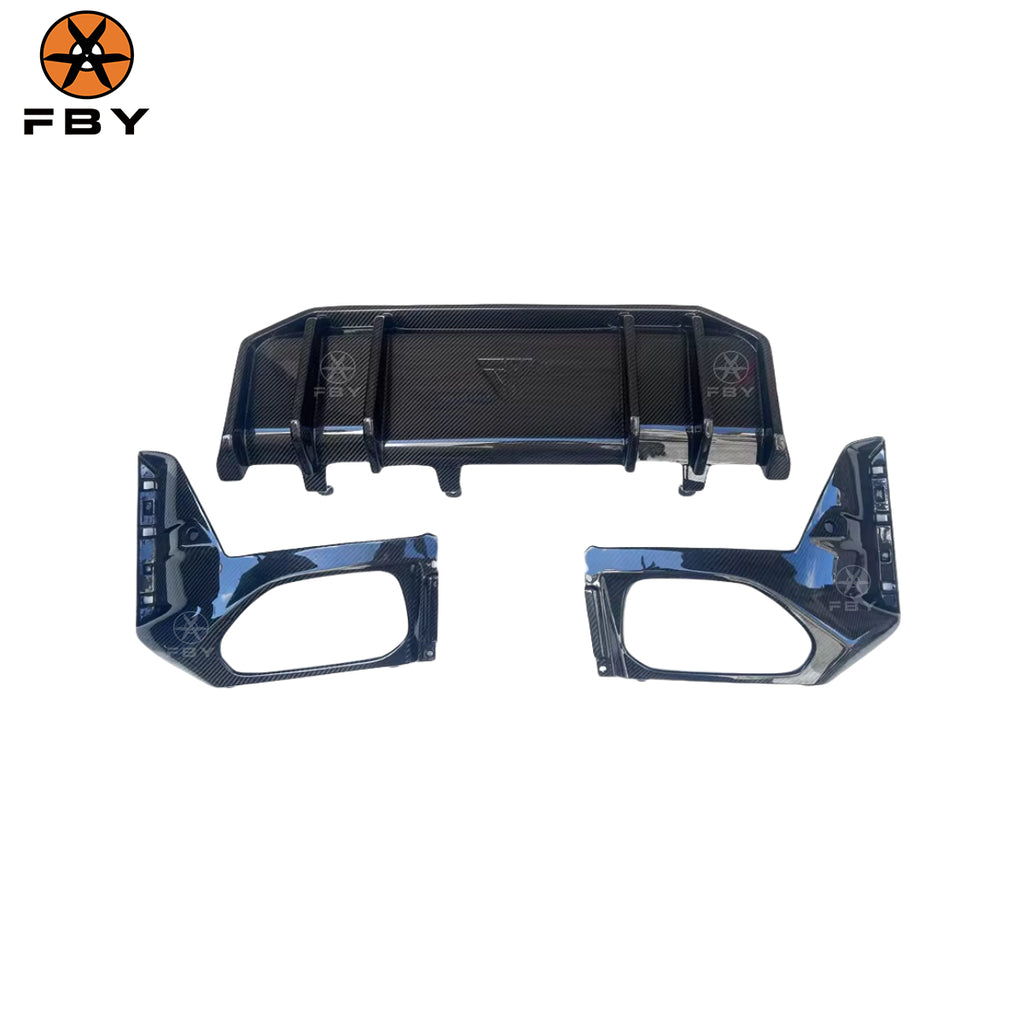 Echtcarbon Heckdiffusor für BMW 3er (G20 LCI ab Bj. 2022)